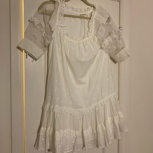 For Love and Lemons White Dress 🍋